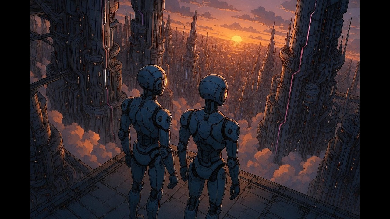 Sunset Contemplation in Observer City
