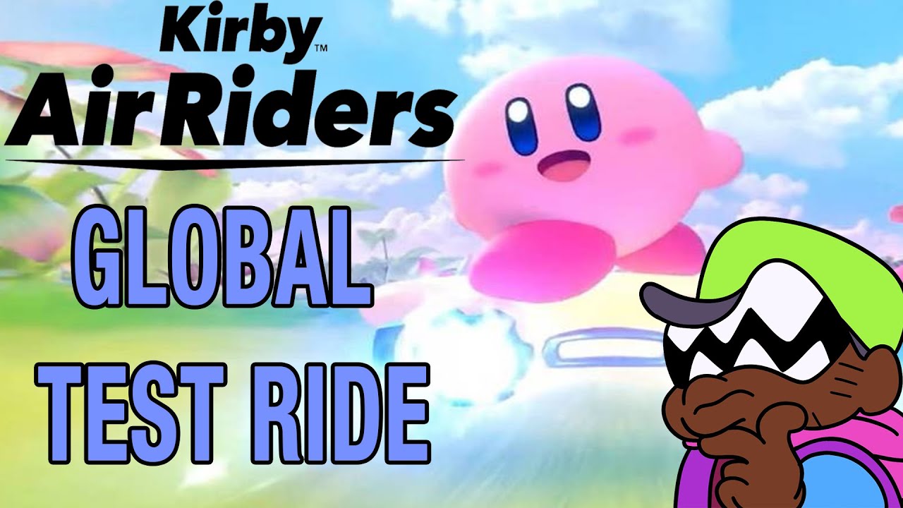 Zyzx_ tries: KIRBY AIR RIDERS GLOBAL TEST RIDE