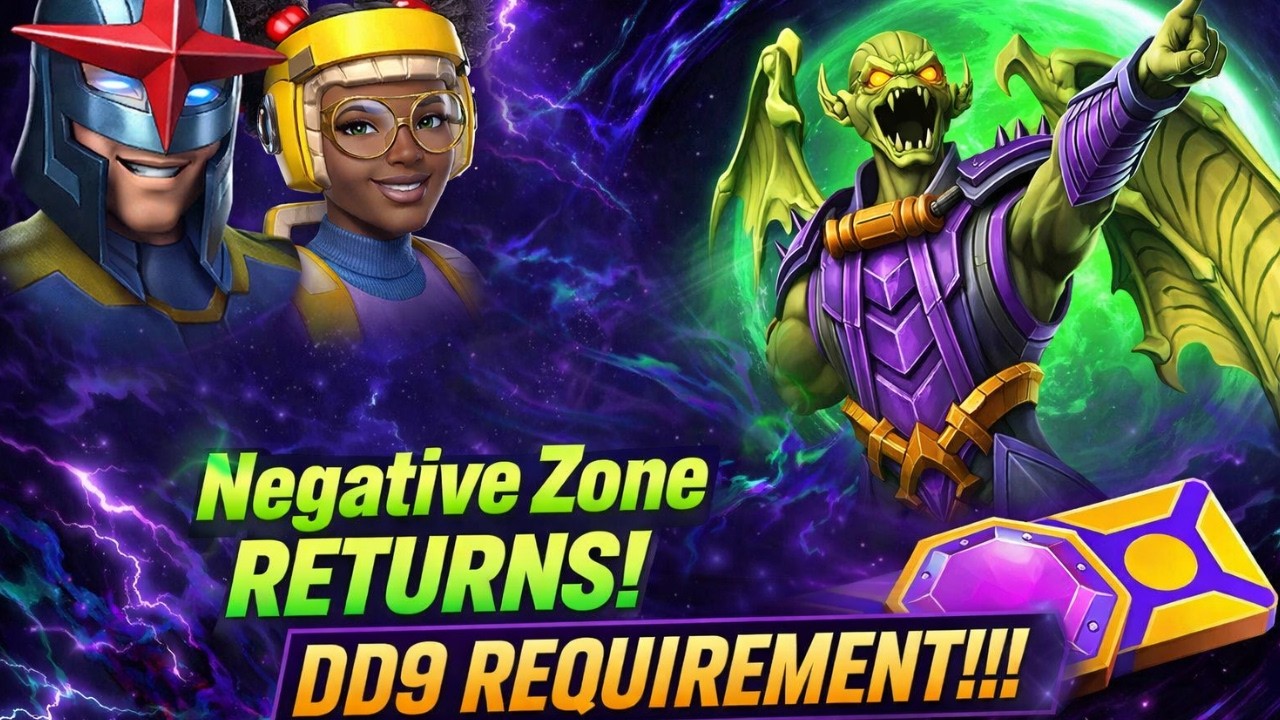 Negative Zone RETURNS & DD9 REQUIRES Chapter 4 Teams? MARVEL Strike Force