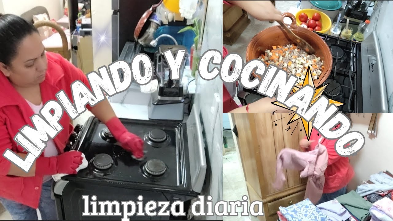 MOTIVATE A LIMPIAR Y COCINAR 🪣🧹 CASA MÁS PEQUEÑA  INFONAVIT 🏠