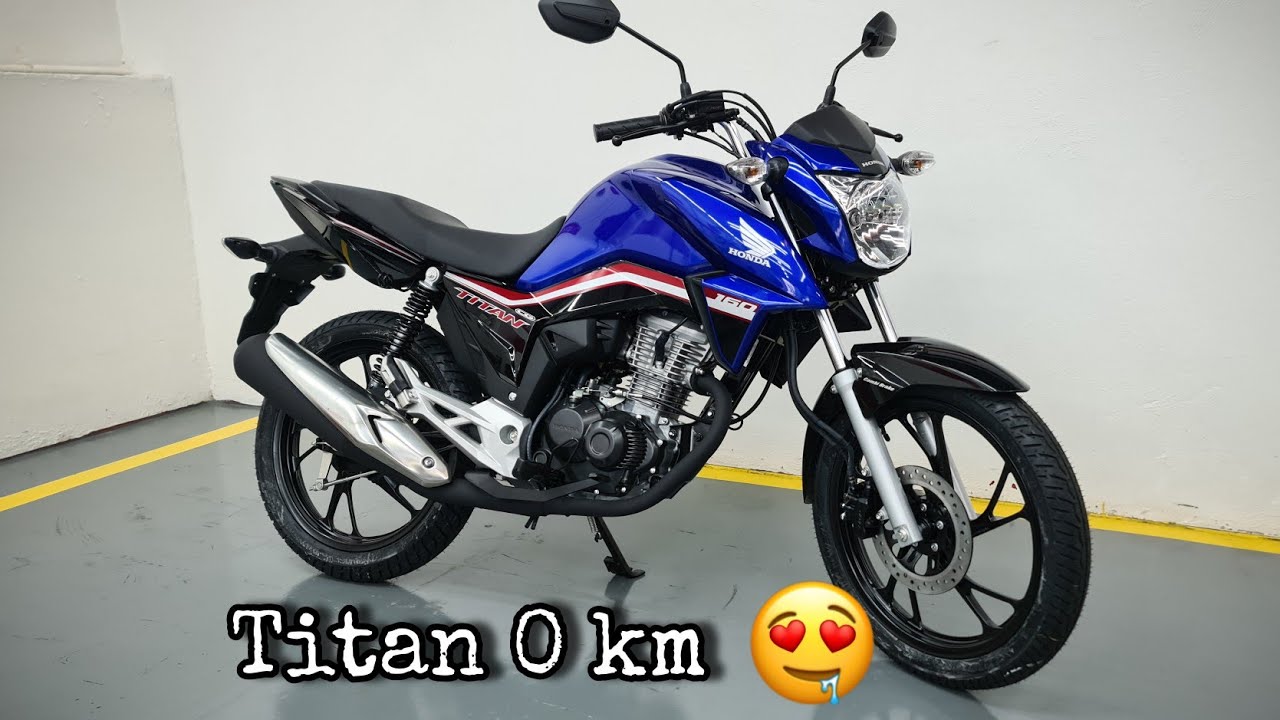 APRESENTAÇÃO CG 160 TITAN AZUL CLARO PEROLIZADO 2021