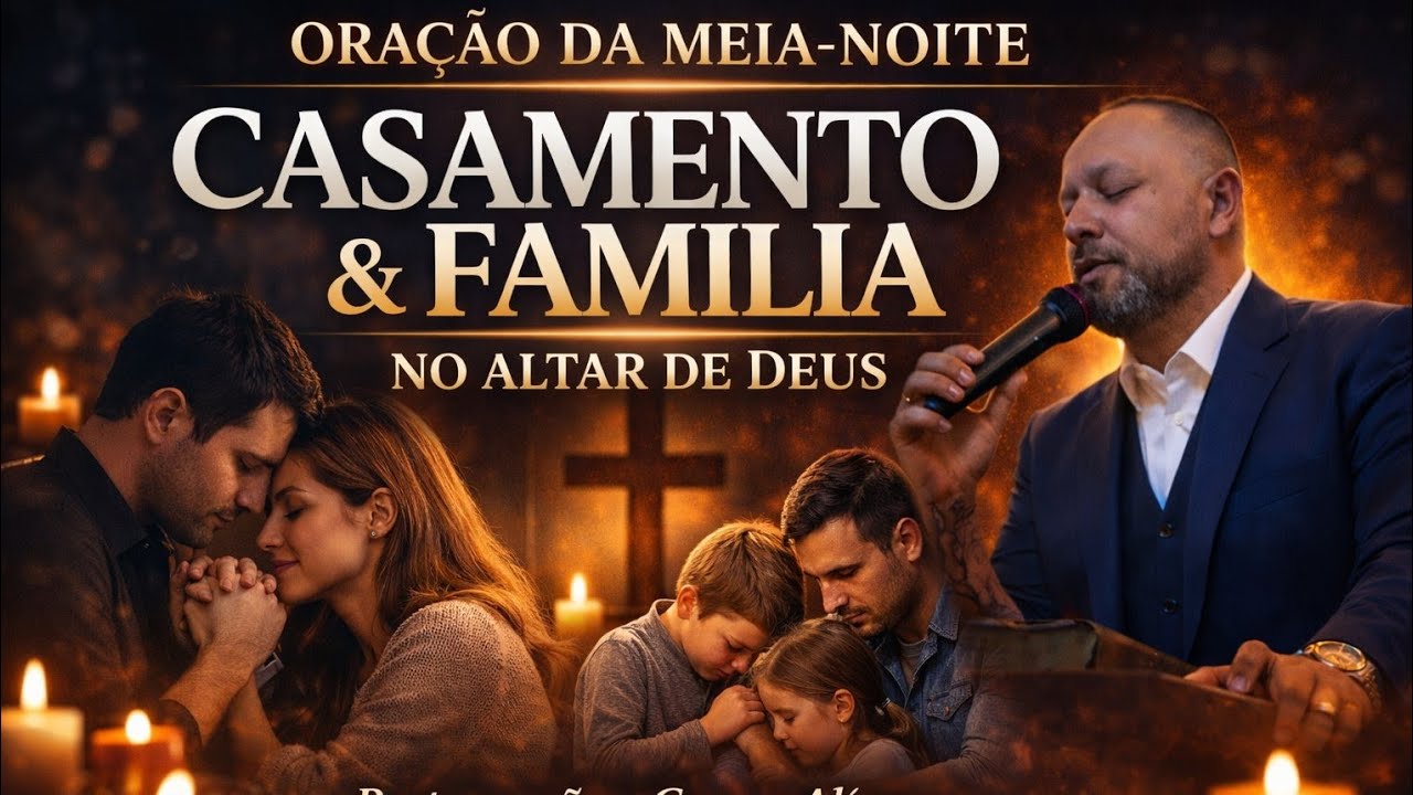 FÁBIO LIMA está ao vivo!#12CASAMENTO E FAMÍLIA | ORAÇÃO DA MEIA-NOITE POR RESTAURAÇÃO