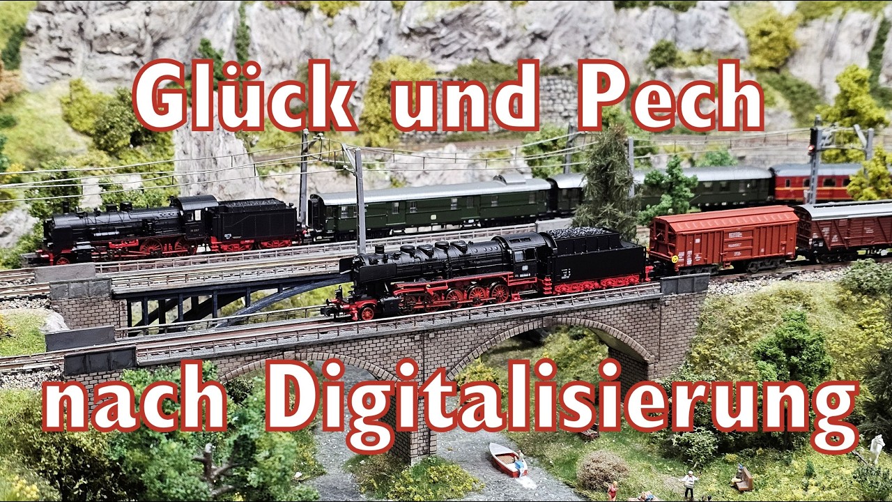 Top und Flop, 4 neue Dampfloks digital, Probleme mit Decoder, Modellbahn, Spur N, Micha, D&H