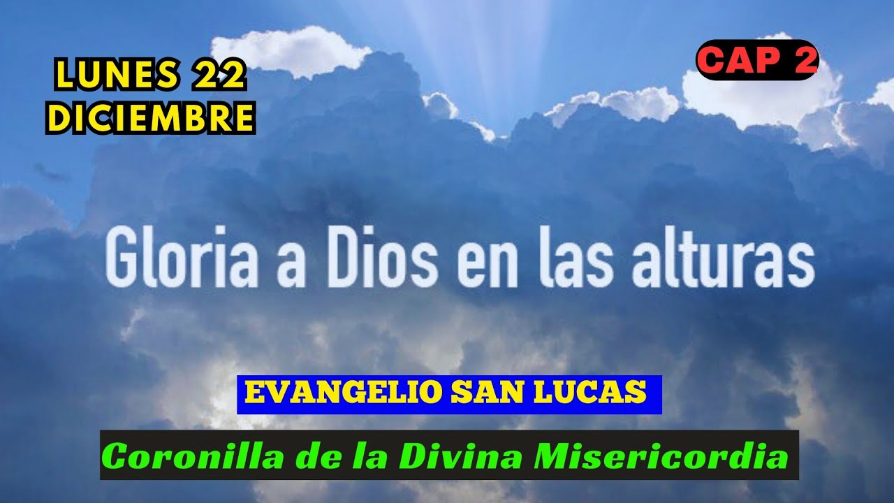 Coronilla De La Divina Misericordia Hoy Lunes 22-12-2025 #coronillahoylunes  @ejemplosmarianos2025