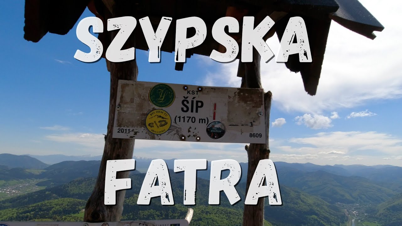 Szip i Ostre-Szypska Fatra😉 Niewielkie, urokliwe pasmo pełne pięknych widoków😀 Musisz tam pojechać!