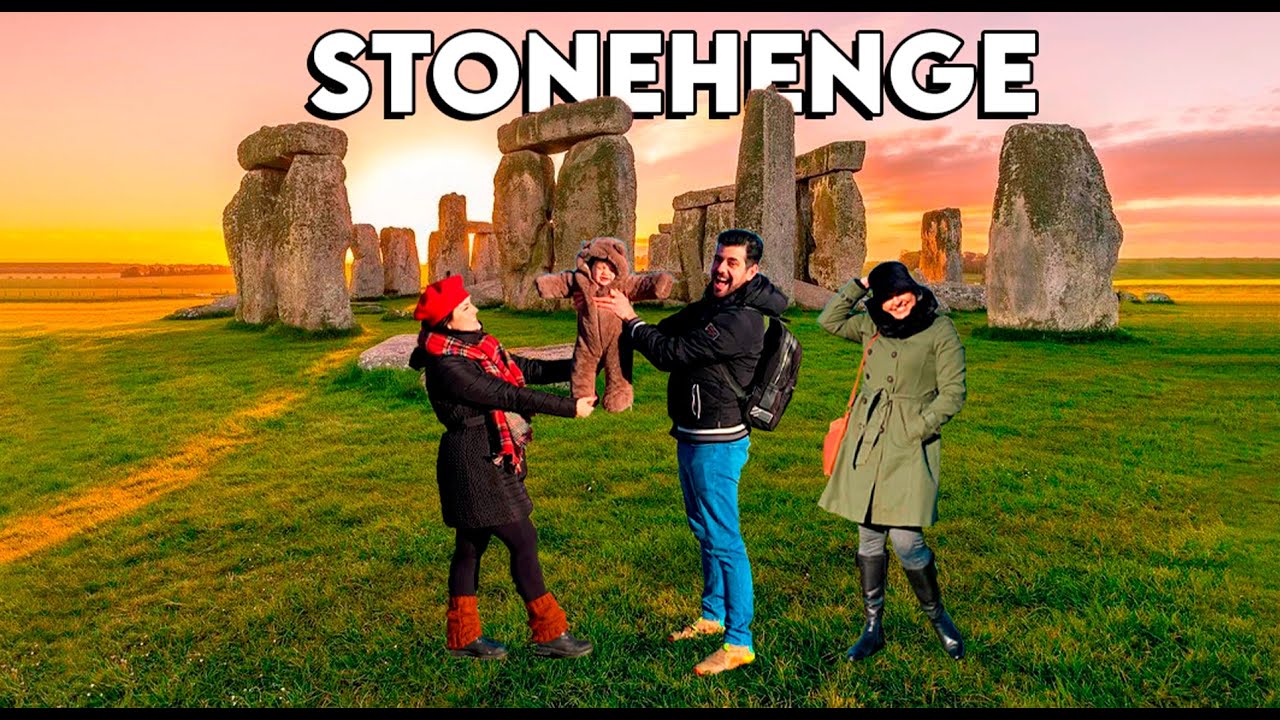VISITANDO o STONEHENGE na INGLATERRA! PEDRAS de 6 MIL ANOS?! | Dani&Kiel