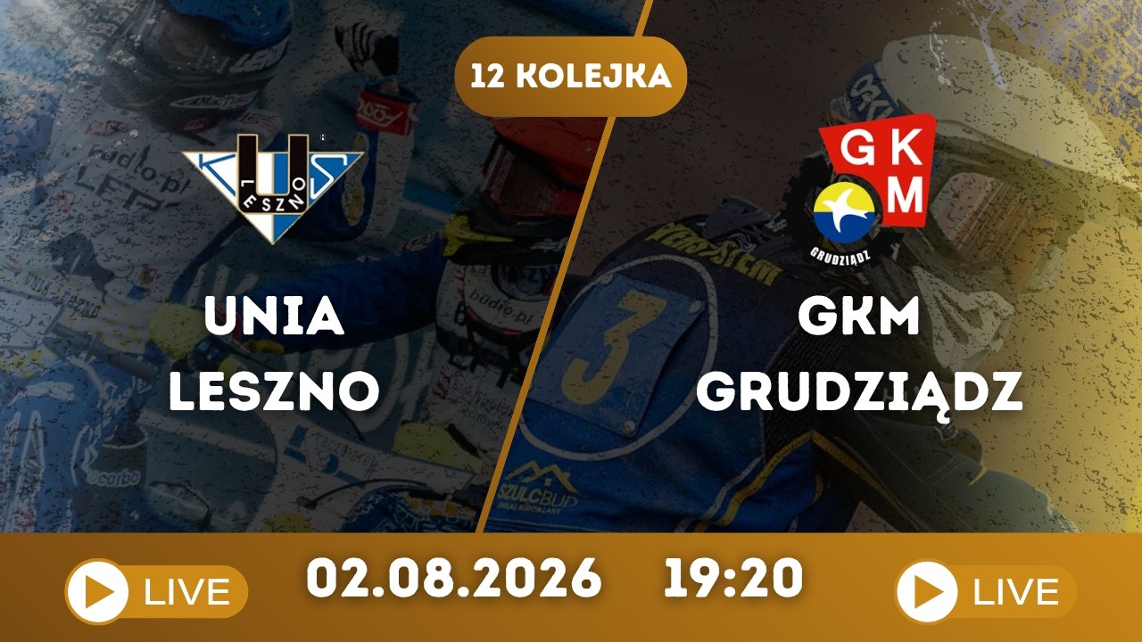 🏁🏍 PGE Ekstraliga Żużlowa - Unia Leszno VS GKM Grudziądz 🏍🏁 (2026) (ŻUŻEL NA ŻYWO)