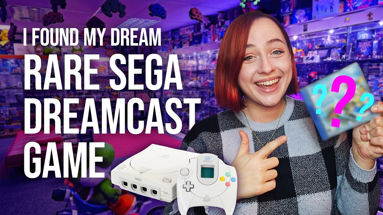 I found my DREAM rare Sega Dreamcast game in huge retro game store!