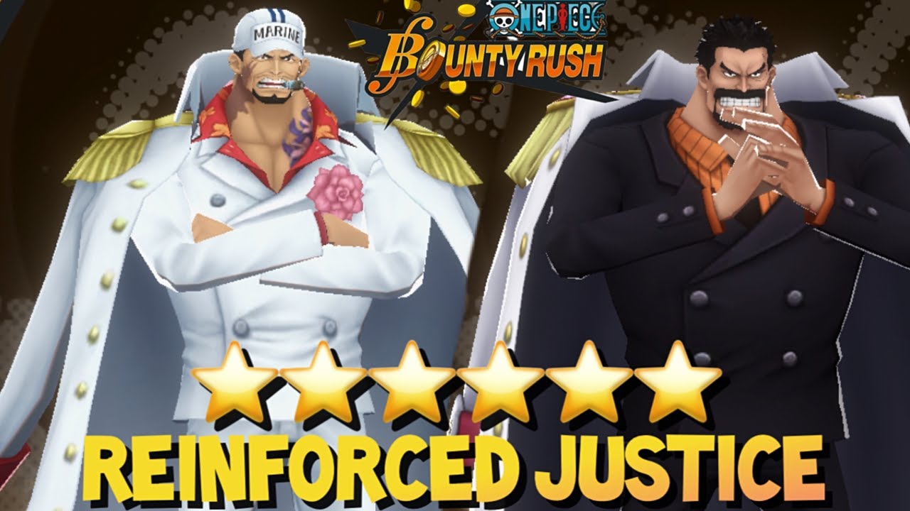 I REINFORCED THE NAVY DUO WITH STUN REDUCTION! 6⭐️ GARP & AKAINU GAMEPLAY! OPBR
