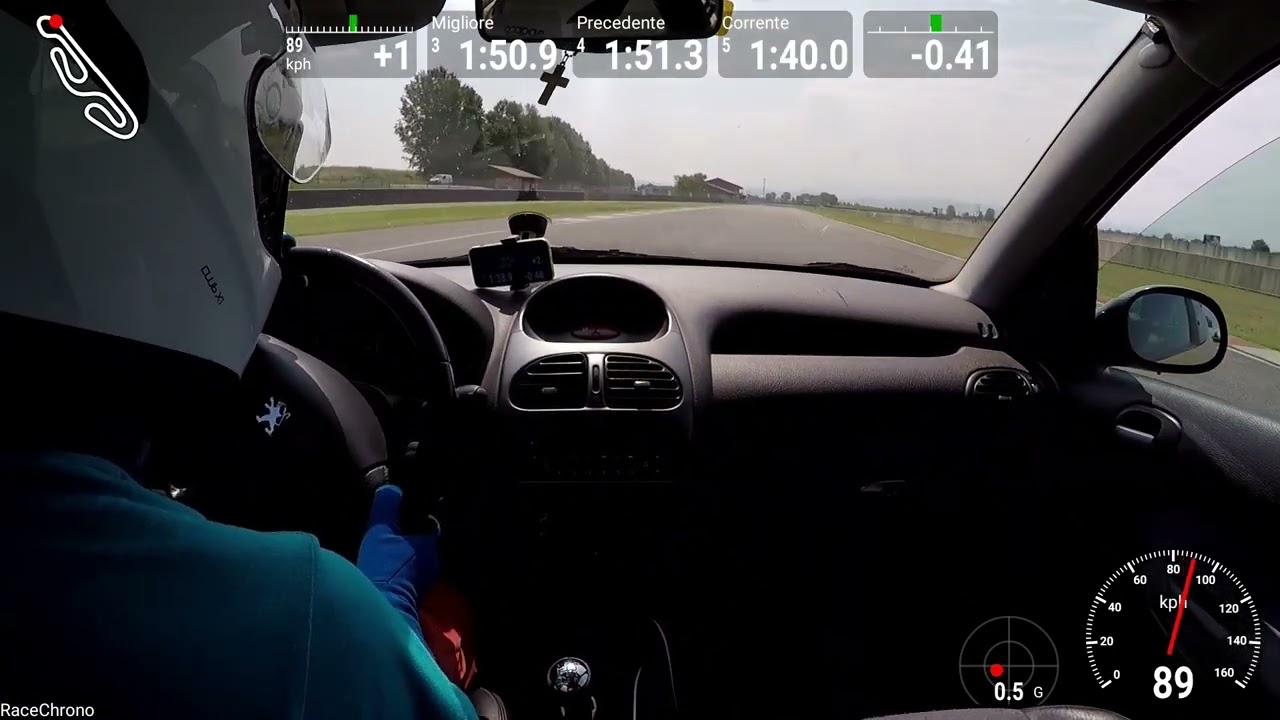 Peugeot 206 1.6 16V 110PS / Tazio Nuvolari Circuit 1'50