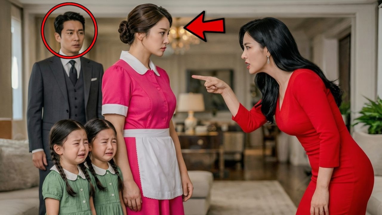 Millonario ve a la limpiadora protegiendo a sus gemelas y su reacción impacta | DRAMA COREANO