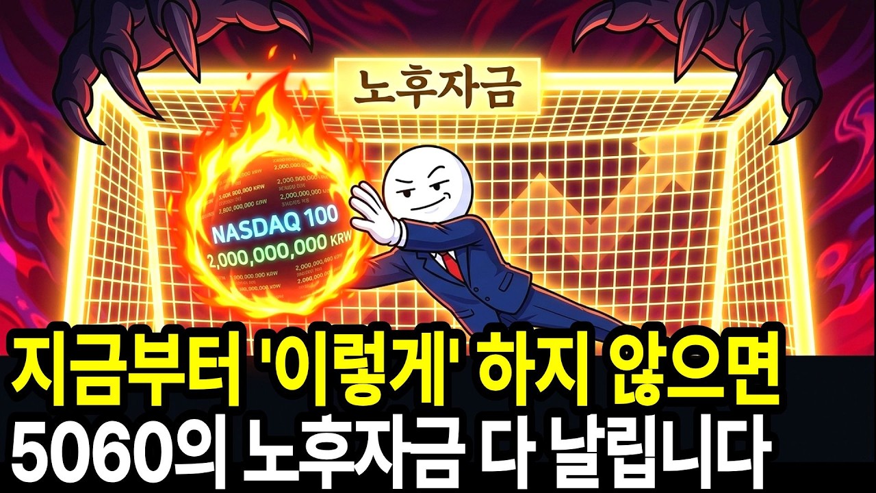 5060 노후자금 이렇게 관리하지 않으면 다 날립니다.  부의 획득과 유지에 대한 투자심리학