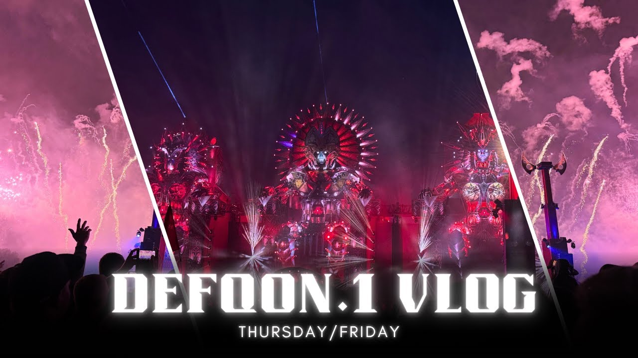 Defqon.1 2024 Vlog🎉 - Thursday/Friday