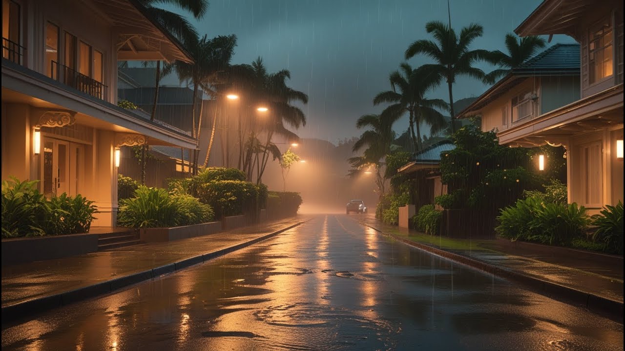 🔴 Sleep in 5 minutes | Soft Rain Sound, Relax, Sleep, Heal | Soft and Smoothing Rain Sound for Sleep