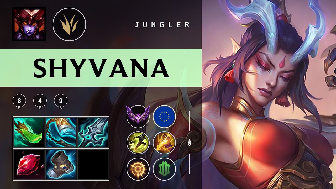 Shyvana Jungle vs Zac - EUW Master Patch 25.24