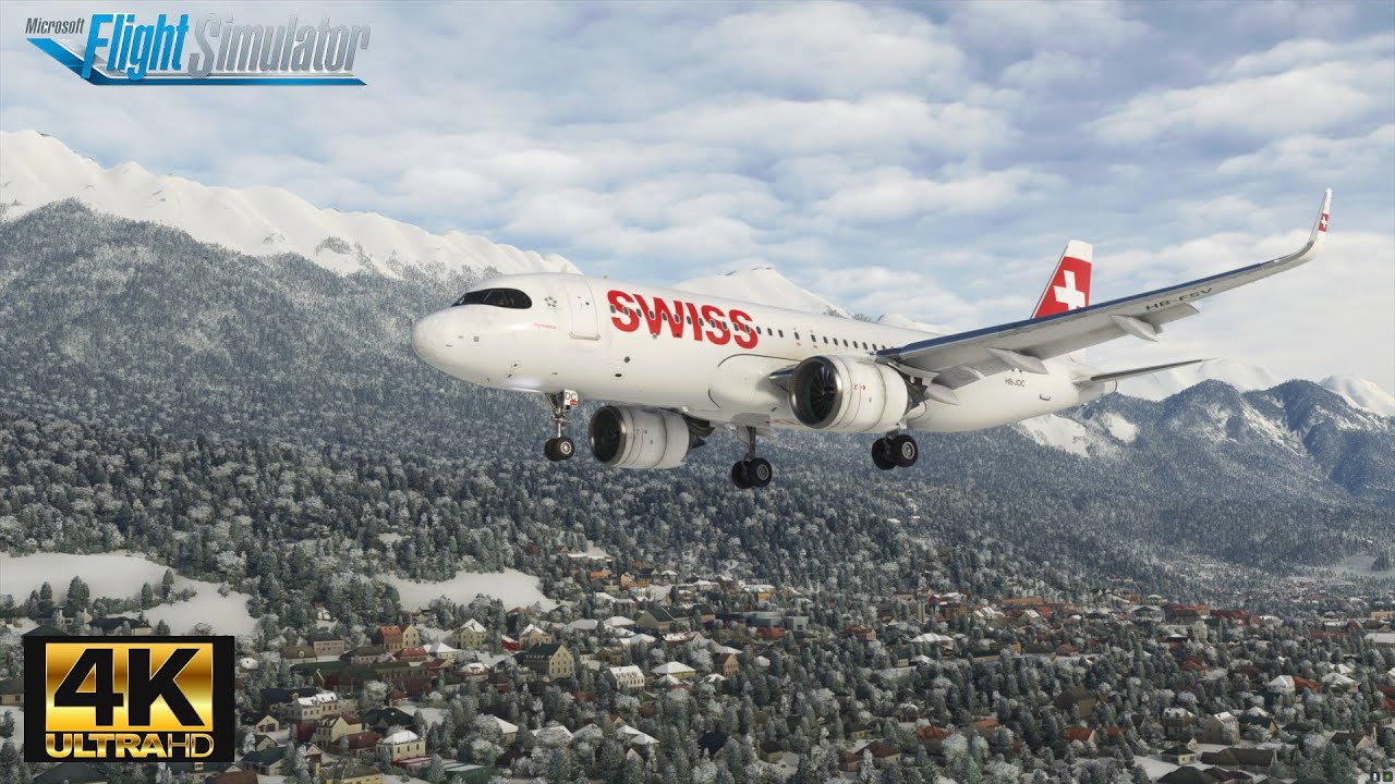 Breathtaking Flight to Innsbruck in 4K | MSFS 2020