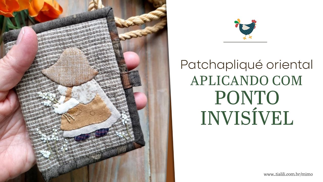 CARTEIRINHA SUNBONNET: como fazer 