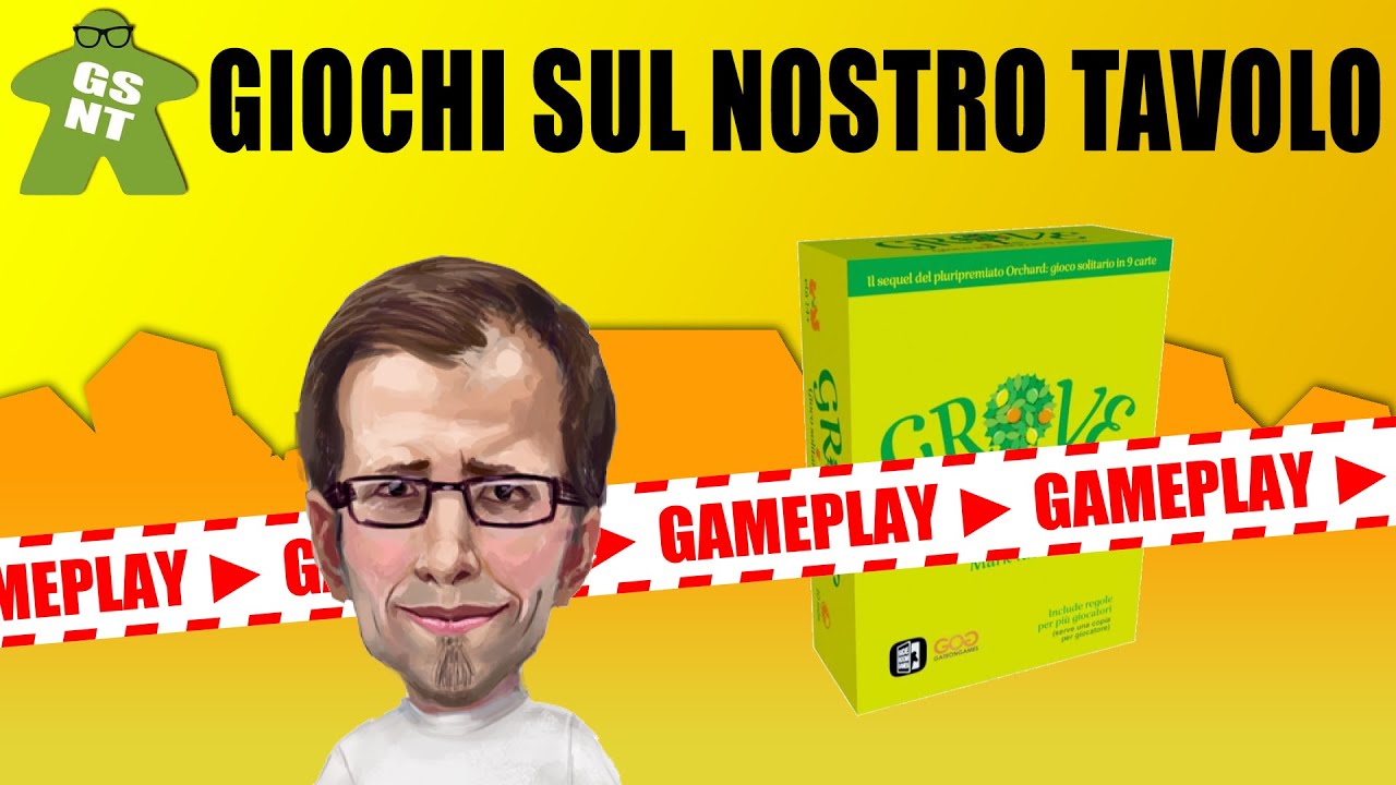 [GSNT Gioca] - 003 - GROVE: A 9 card solitaire game (gameplay) by fabiofiol