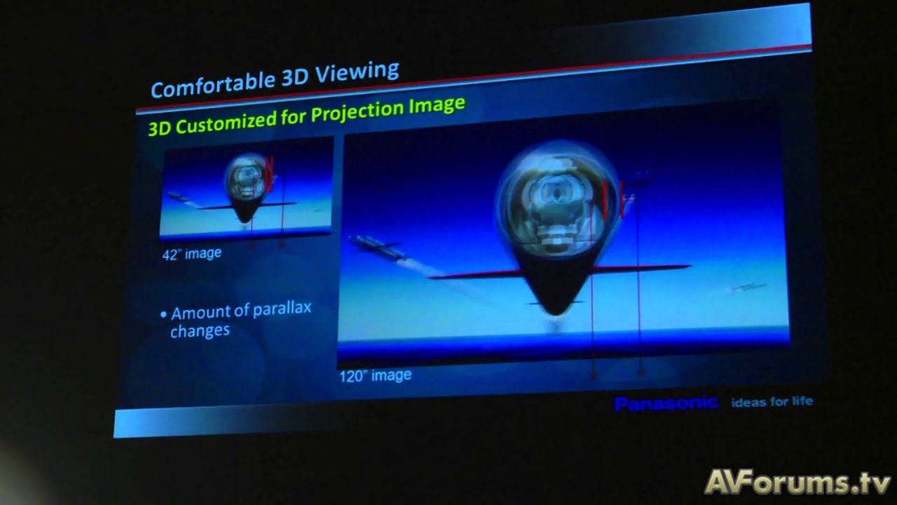 Panasonic PT-AT5000 (PT-AE7000) 3D Projector preview in Hollywood