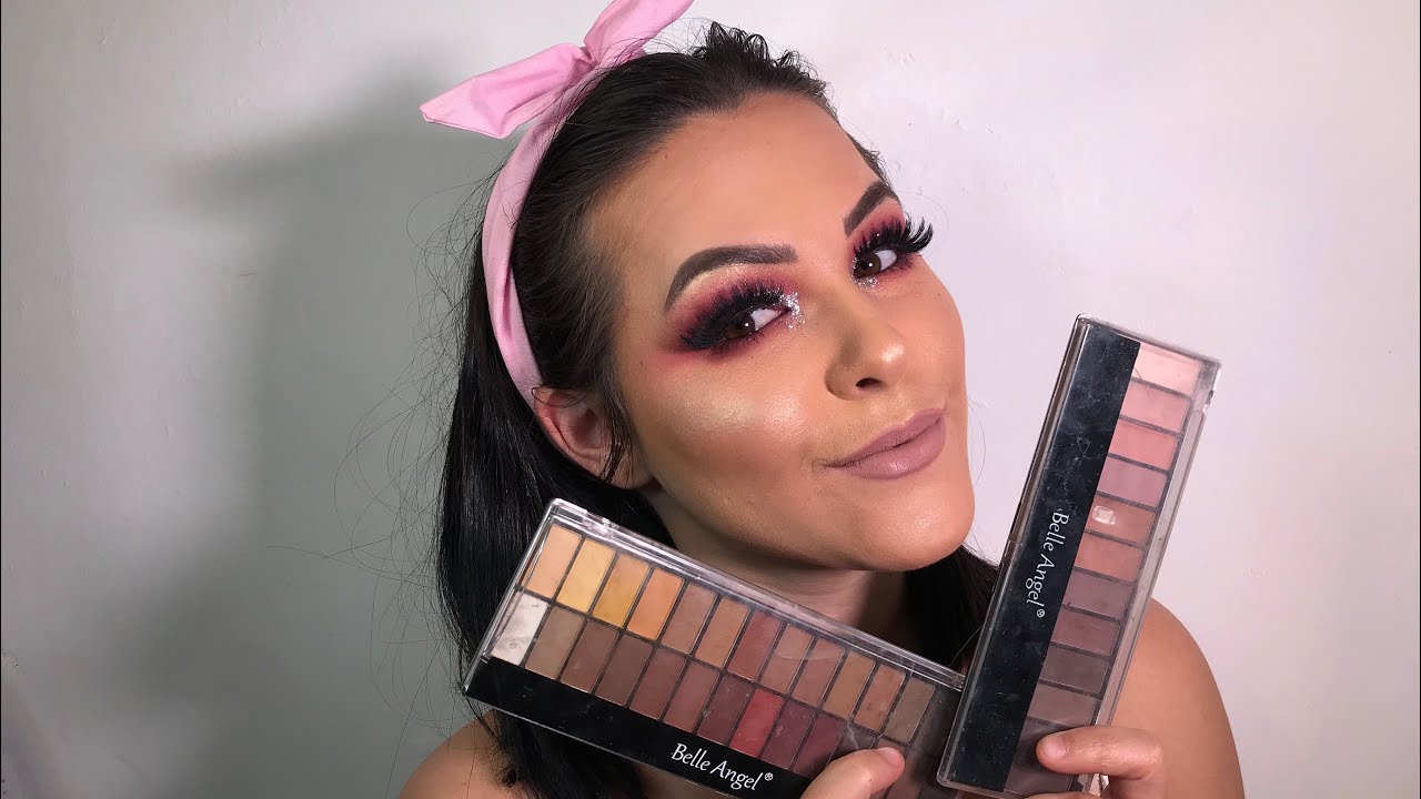 SMOKEY EYES VINHO USANDO SOMBRAS BELLE ANGEL