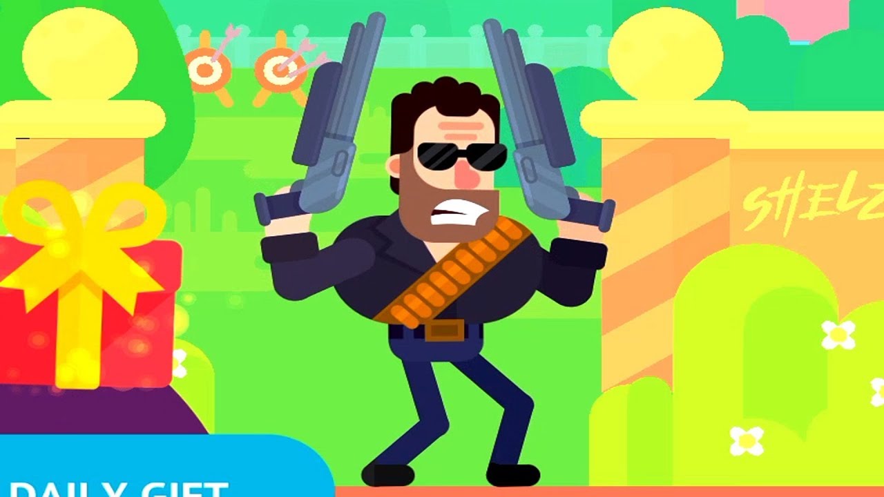 Bowmasters - T-666 Terminator (Shotgun) - TOURNAMENT NORMAL - Gameplay Walkthrough (119)