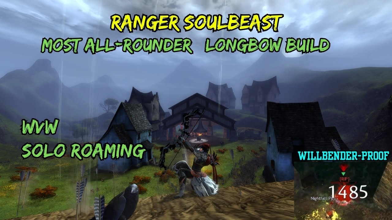 GW2 WvW Best All-Rounder Ranger Soulbeast Longbow Build [Solo Roaming] [2025] [Janthir Wilds]