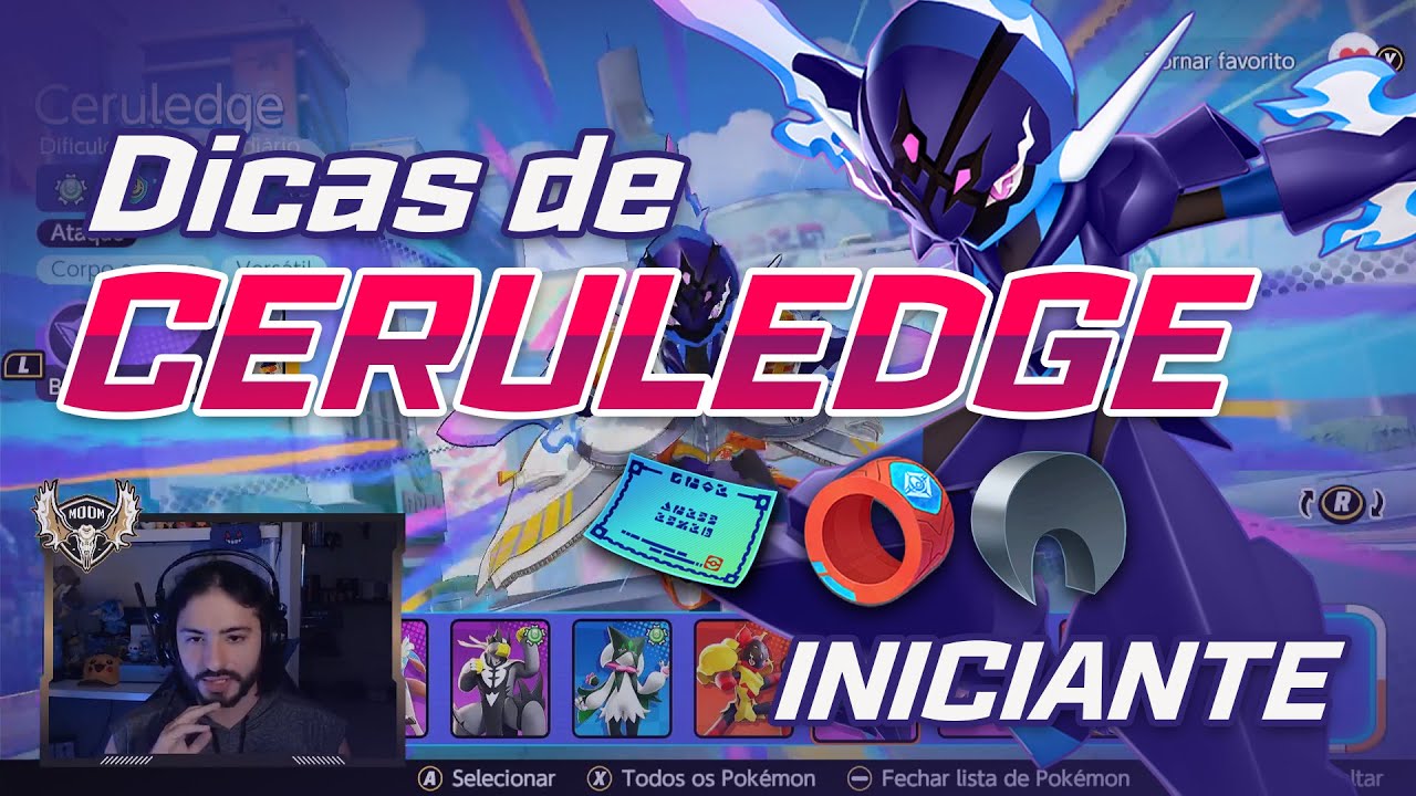 Dicas de como jogar de Ceruledge no Pokémon Unite [INICIANTE]