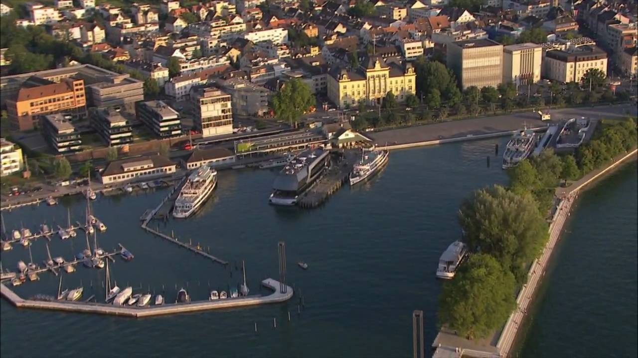 Neuer Hafen Bregenz und Sonnenkönigin