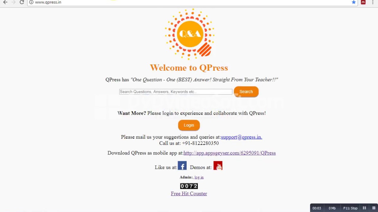 QPress - How to Sign In and Login?