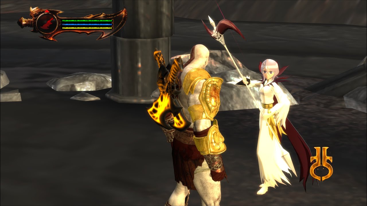 Kratos Vs. Dark Rukia Kuchiki