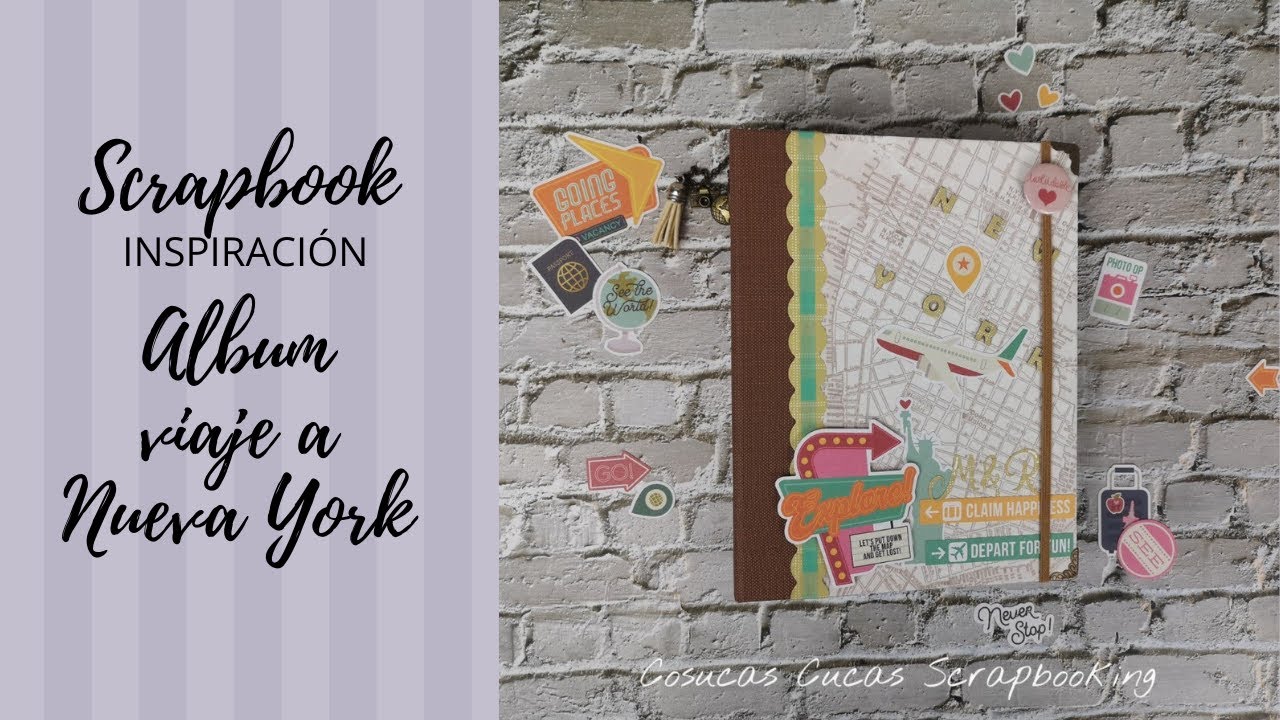 Album  Scrapbook viaje a New York 💗💗 Going Places Simple Stories