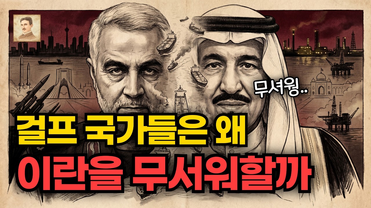 걸프국가들은 왜 이란을 무서워할까?｜🌙잔잔하게 보는 - 이불 속, 역사이야기