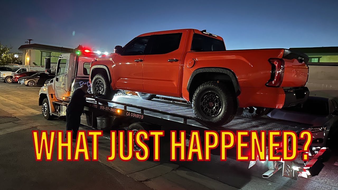 2023 Toyota Tundra TRD Pro Only 286 Miles -WON’T START!