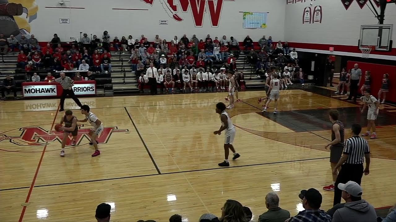 Varsity Boys basketball Hopewell Loudon vs Mohawk