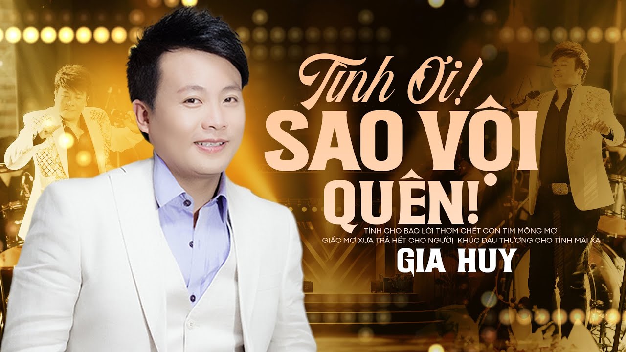 Tình Ơi Sao Vội Quên - Gia Huy Asia hát live cực sung khuấy động cả khán phòng