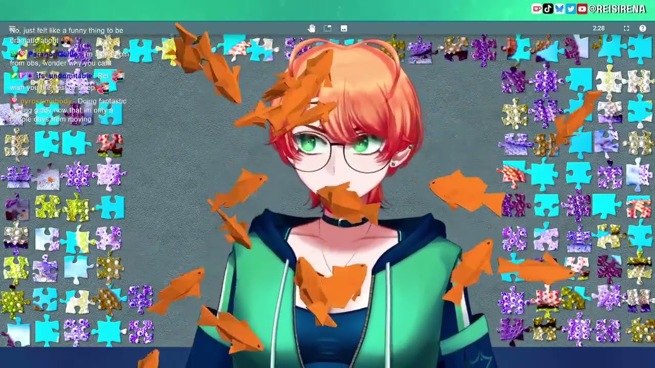 152: Short Stream, doing Puzzles together!