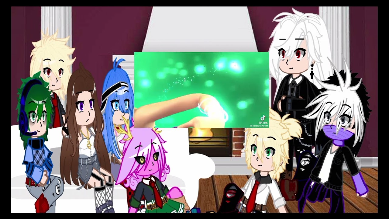 Mha characters and villians + Amy & Marinette react to Izuku sister past as bloom part 1 /gnv/ Enjoy