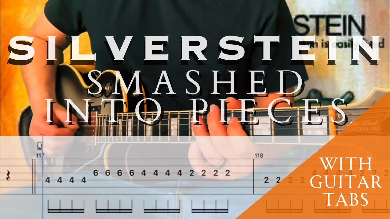 Silverstein- Smashed Into Pieces Cover (Guitar Tabs On Screen)