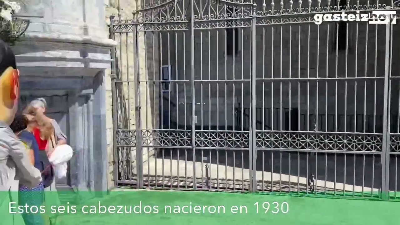 Vuelven las cabezudas de La Blanca 2022: La Vieja y La Señorita