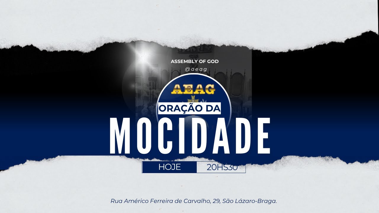 CULTO DE ORAÇÃO DA MOCIDADE