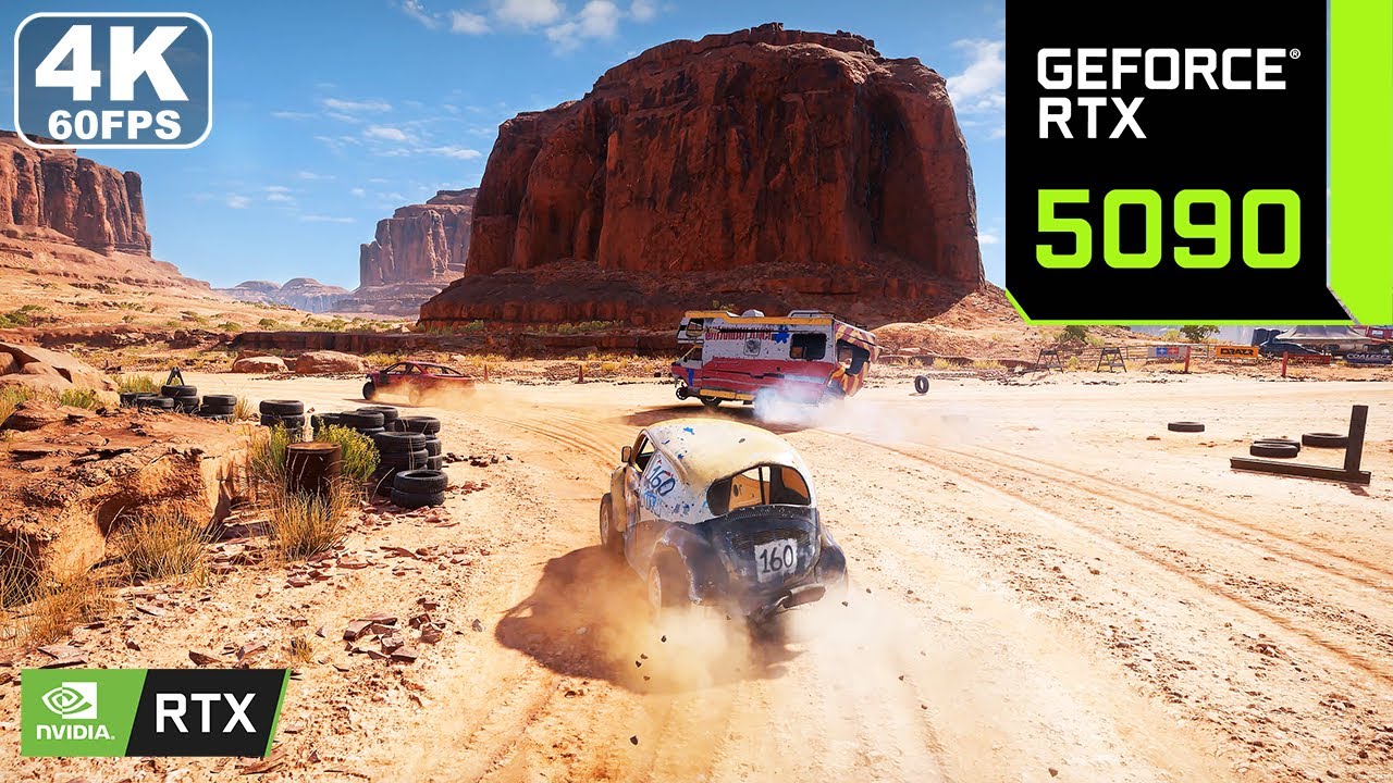 Wreckfest 2 | RTX 5090 32GB ( 4K Maximum Settings DLAA ON )