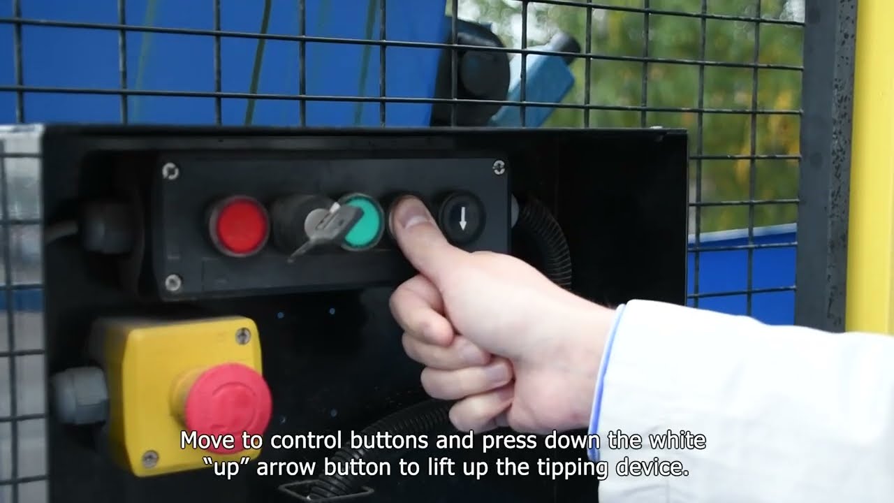 How to use a waste tipping device | Europress