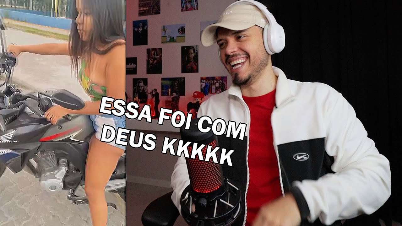 Pessoas desastradas fazendo desastrices