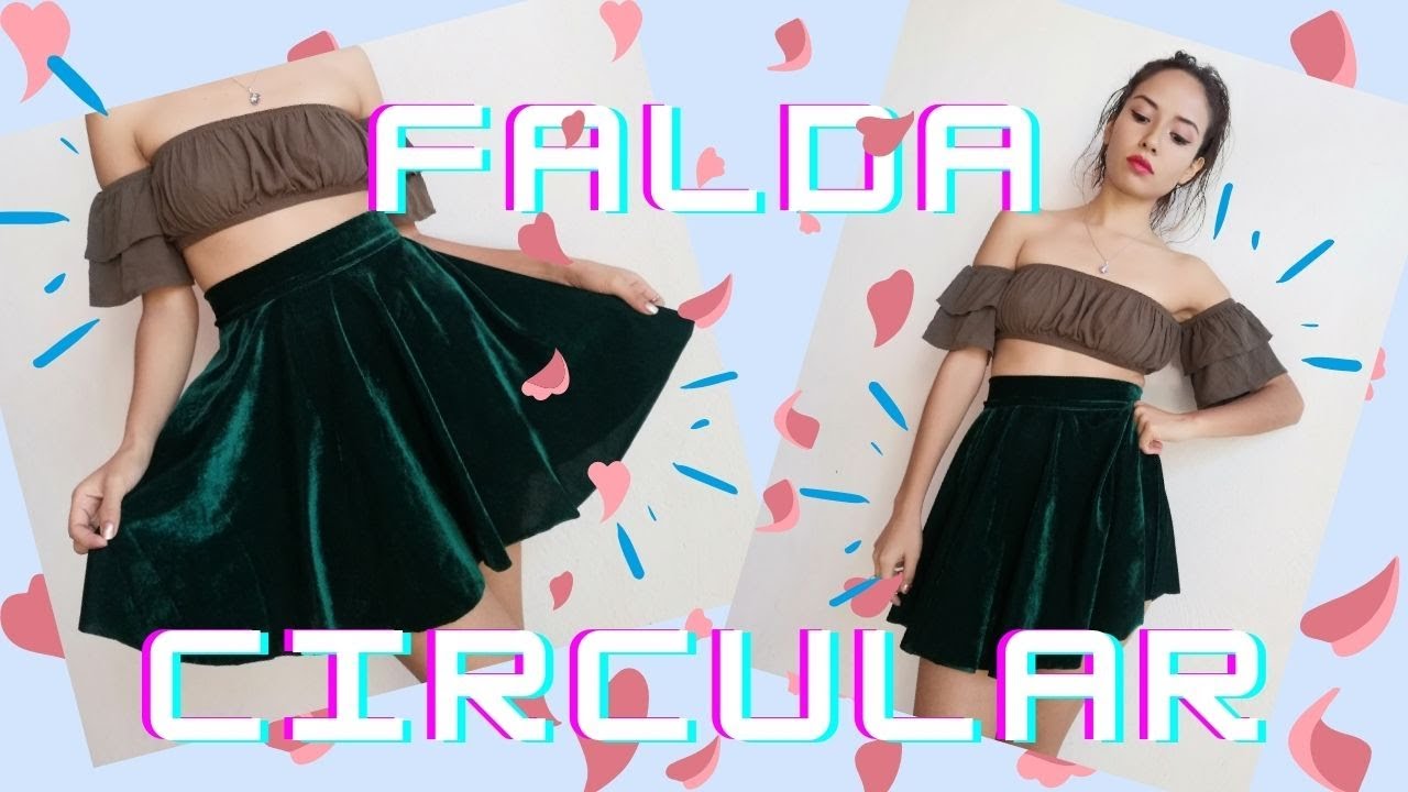¿Cómo hacer una falda circular?
