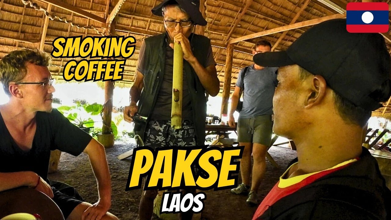 The PAKSE Loop | Smoking Coffee Flower With Locals In Rural LAOS