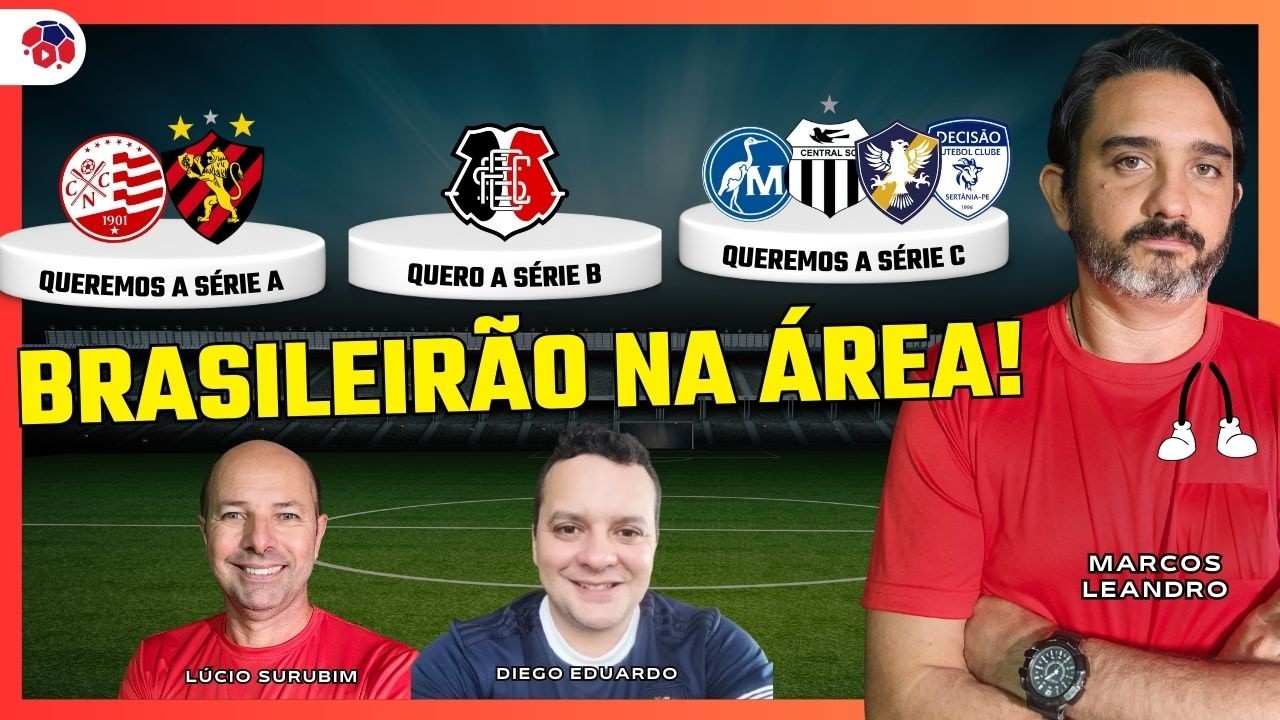 LÉO MEDRADO & TRAÍRAS: BRASILEIRÃO NA ÁREA! | QUINTA, 19/03/2026