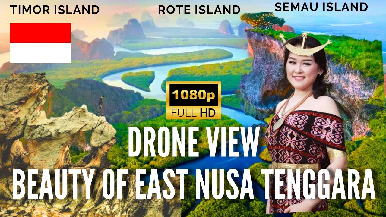 DRONE VIEW 2022: ПРИРОДНЫЙ ТУРИЗМ ПРОВИНЦИИ NTT - ТИМОР, ОСТРОВ РОТЕ И СЕМАУ | НЕБЕСНЫЕ хлопья