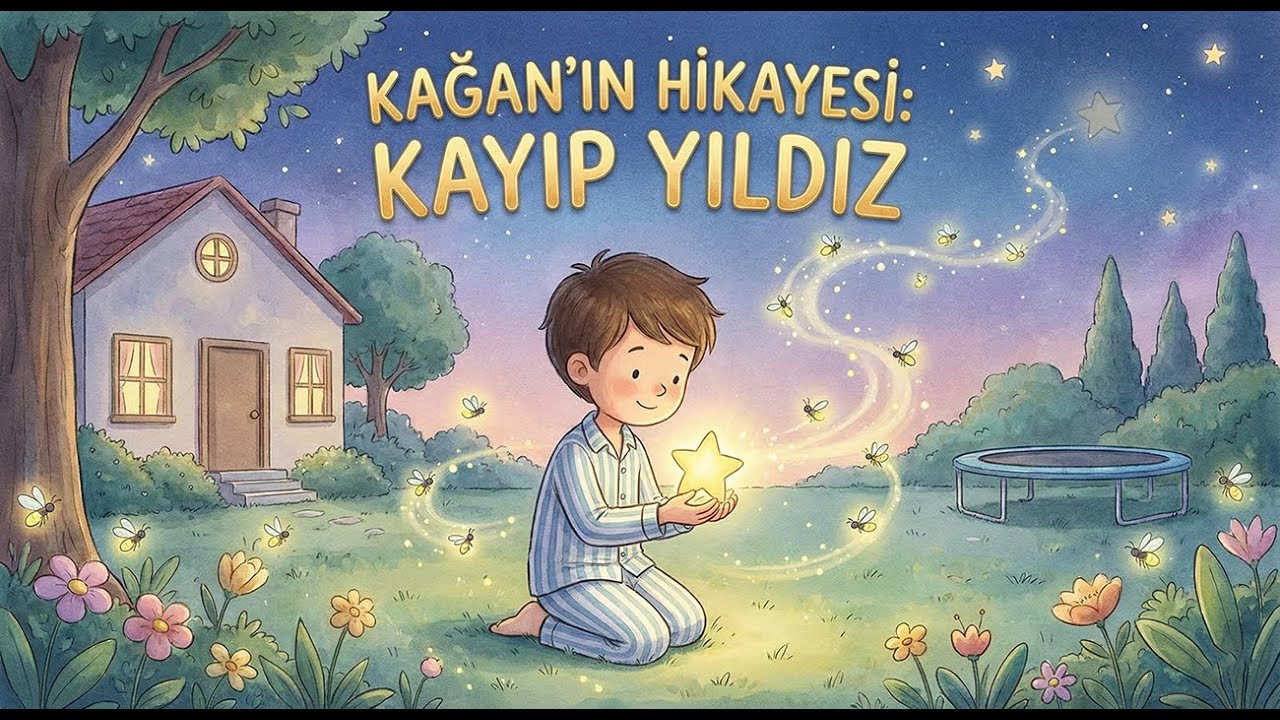 Kağan'ın Hikayesi: Kayıp Yıldız ve Sihirli Ateş Böcekleri 🌟 (Kısa Çocuk Masalı)