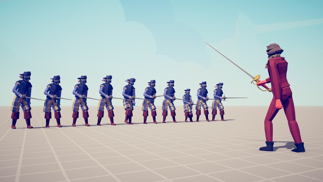 10x FENCERS vs EVERY UNIT - Totally Accurate Battle Simulator