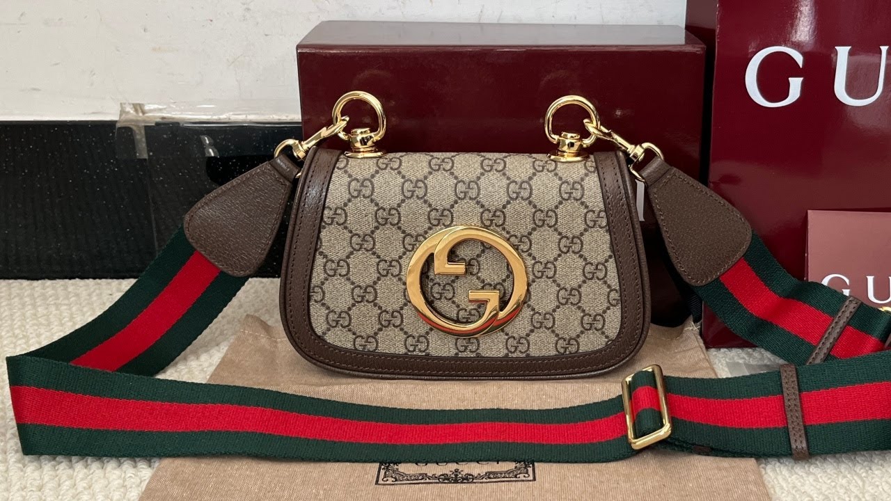 Gucci Blondie Canvas Shoulder Bag Review from Supkicks